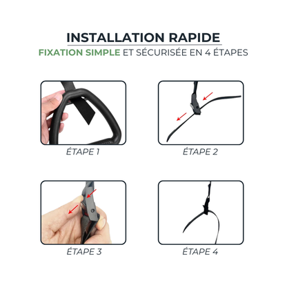 Anneaux de traction - Poignées Suspendues Renforcées GRIPFORCE   VENITHY