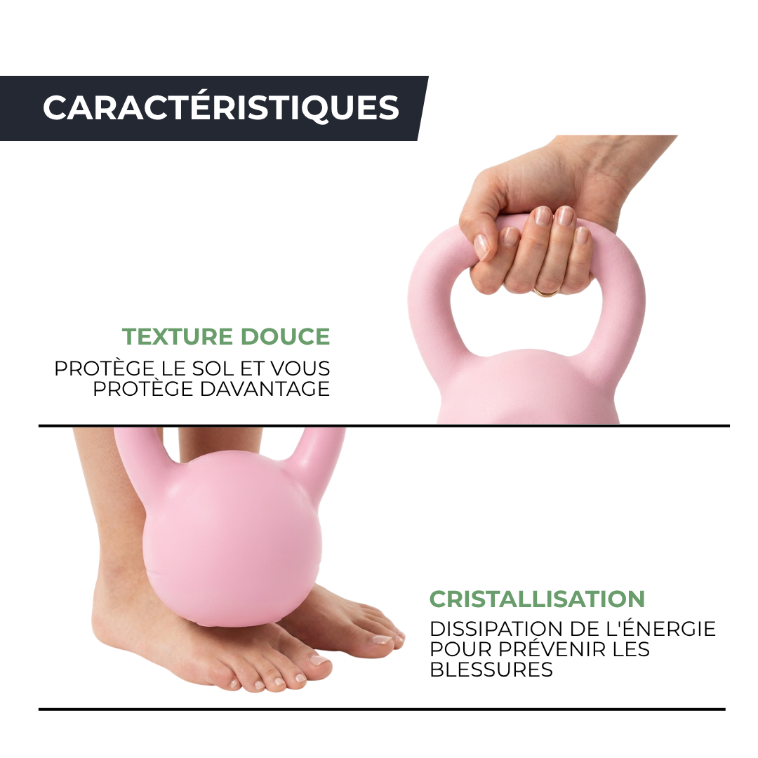 Kettlebells - Ajustable à Eau 2 à 8 kg - Entraînement Fonctionnel & Full Body HYDROFORCE   VENITHY