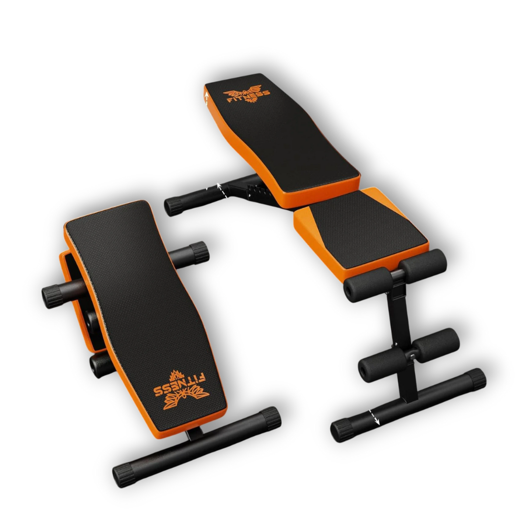 Banc développé couché - Pliable, 8 Positions & Charge 300KG TITANFRAME   VENITHY