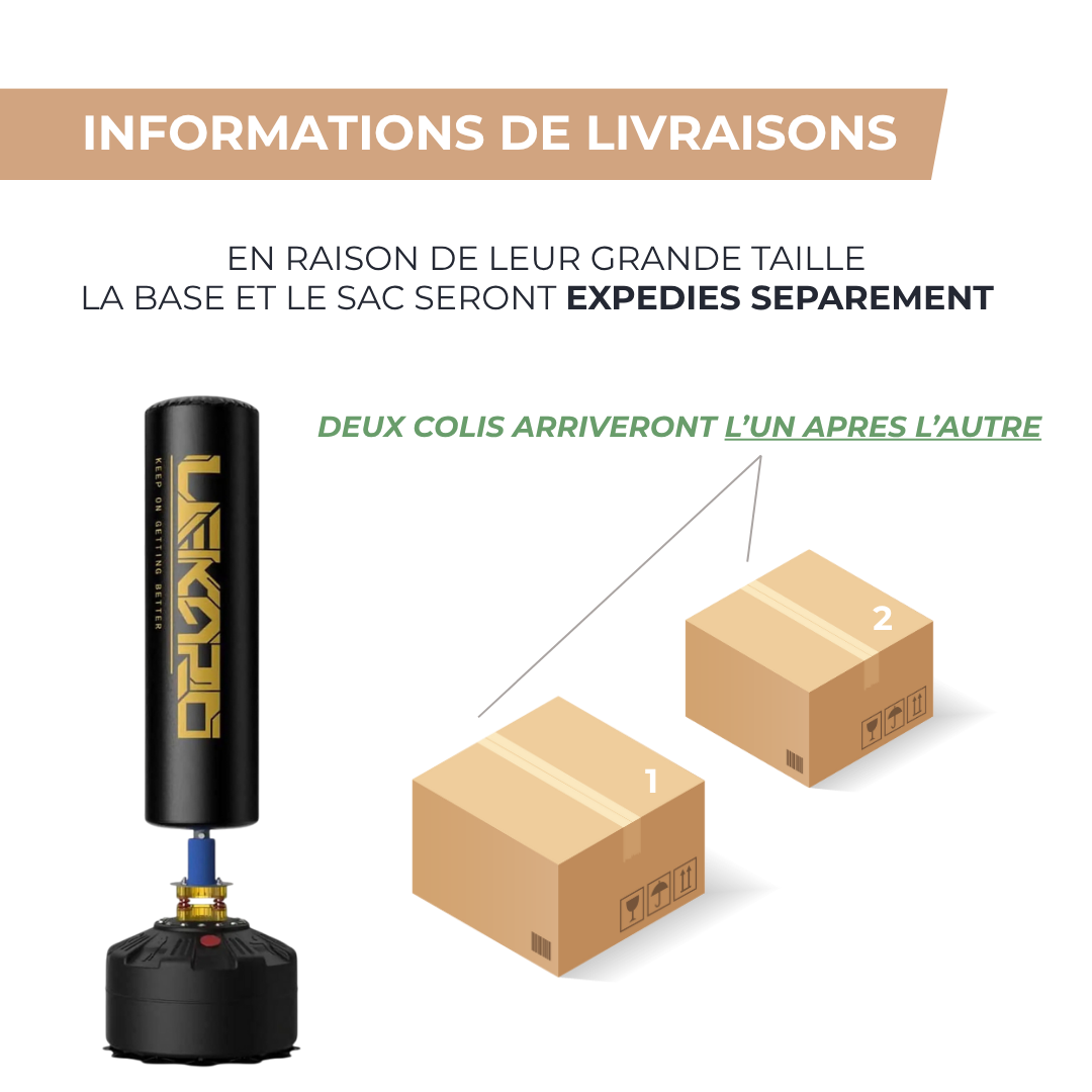 Sac de frappe sur pied - Entraînement Réactif et Résistant dès 8 Ans LQLM   VENITHY