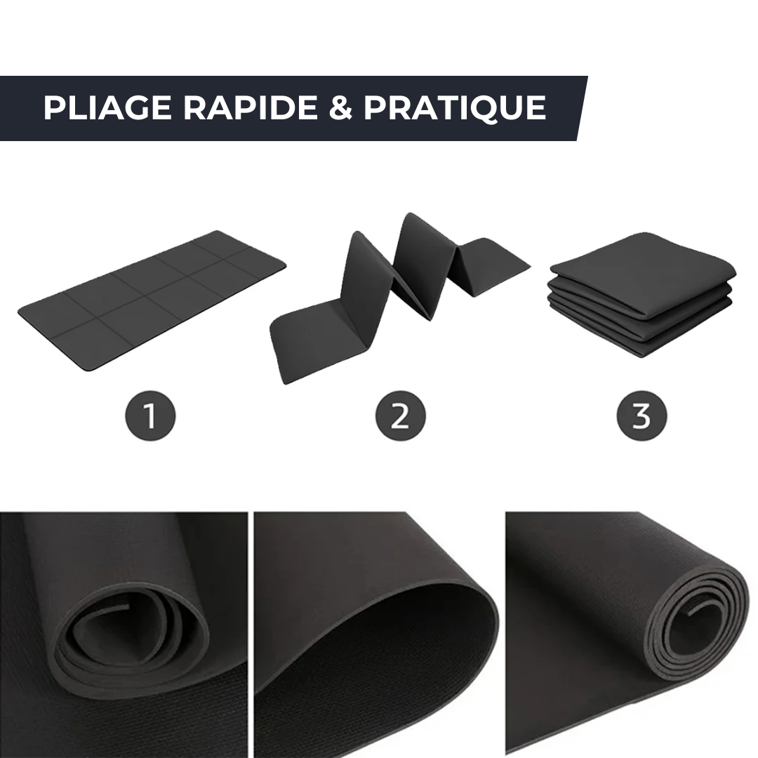 Tapis de Yoga LiteFlow 4 mm - EVA Antidérapant & Ultra-Léger Zenform   VENITHY