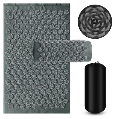 Tapis d'Acupression Premium & Coussin Massage