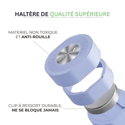 2 Haltères Ajustables 4 en 1 - Design Anti-Roulis, Poignée Antidérapante et Poids Modulables MERACH   VENITHY