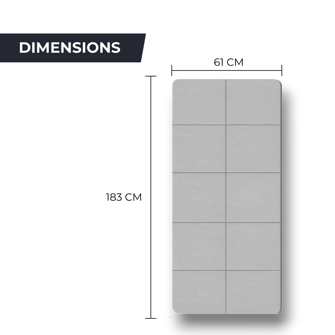 FAIT Tapis de Yoga Zenform™ Pro Mat – TPE Antidérapant & Épaisseur Confort 5 mm Zenform   VENITHY