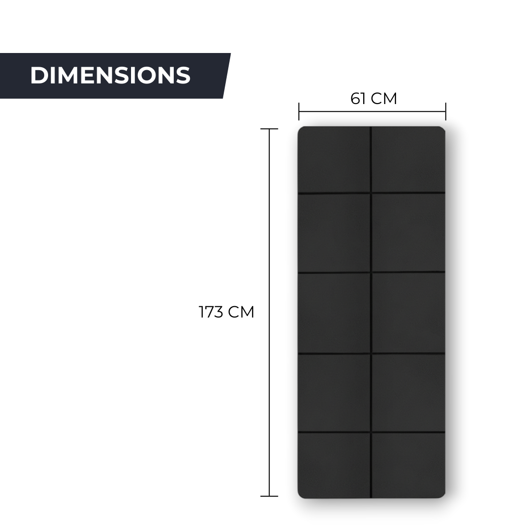 Tapis de Yoga LiteFlow 4 mm - EVA Antidérapant & Ultra-Léger Zenform   VENITHY