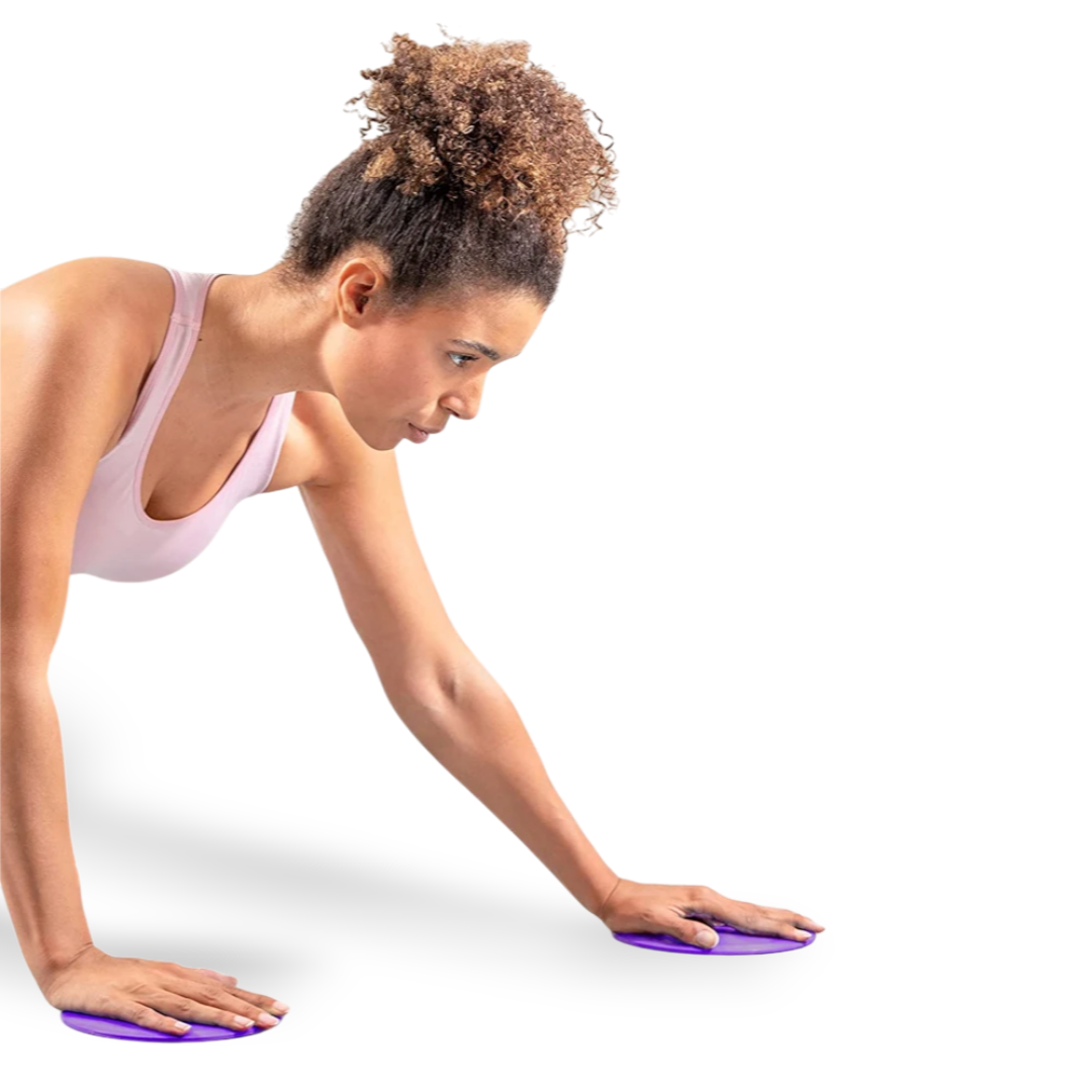 Disques de glisse - Sliders Fitness & Core Training GLIDECORE   VENITHY