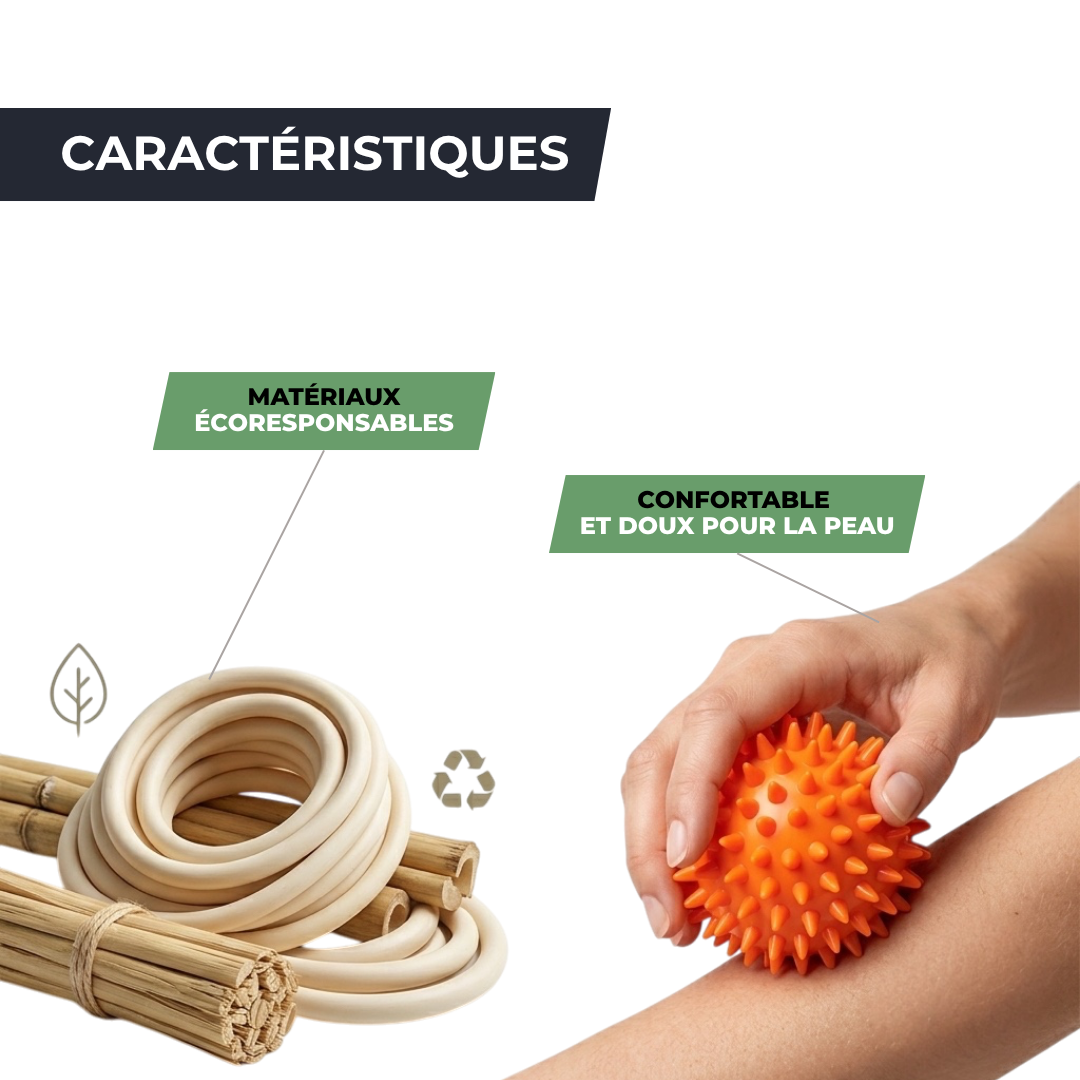 Balle de Massage - Détente Musculaire & Récupération Ciblée RELAXFORCE   VENITHY