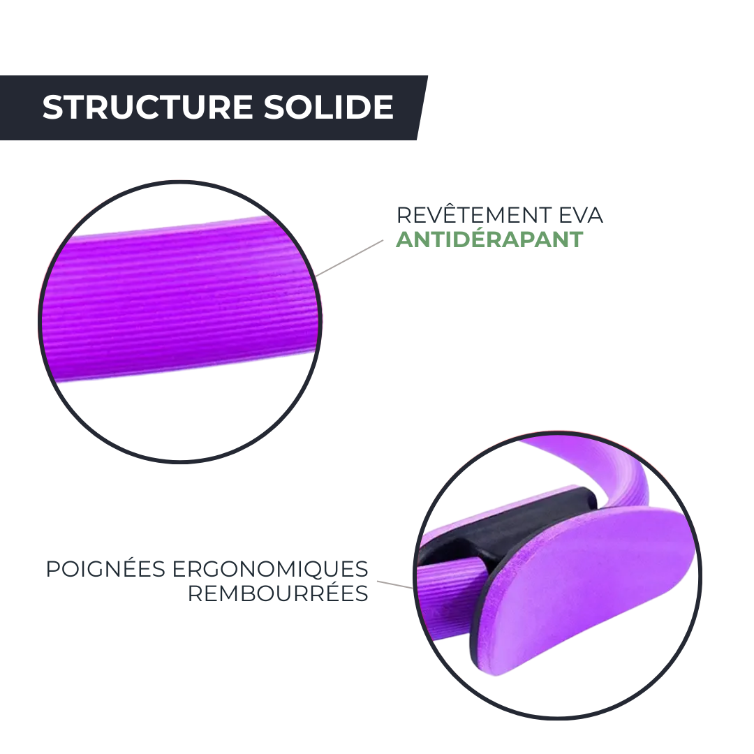 Anneau de yoga - Tonification, Souplesse & Renforcement Global CORELIA   VENITHY