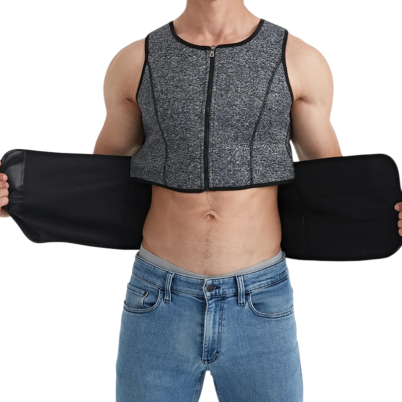 Ceinture de Sudation Homme - Taille Abdos, Transpiration & Perte de Poids THERMOBURN   VENITHY