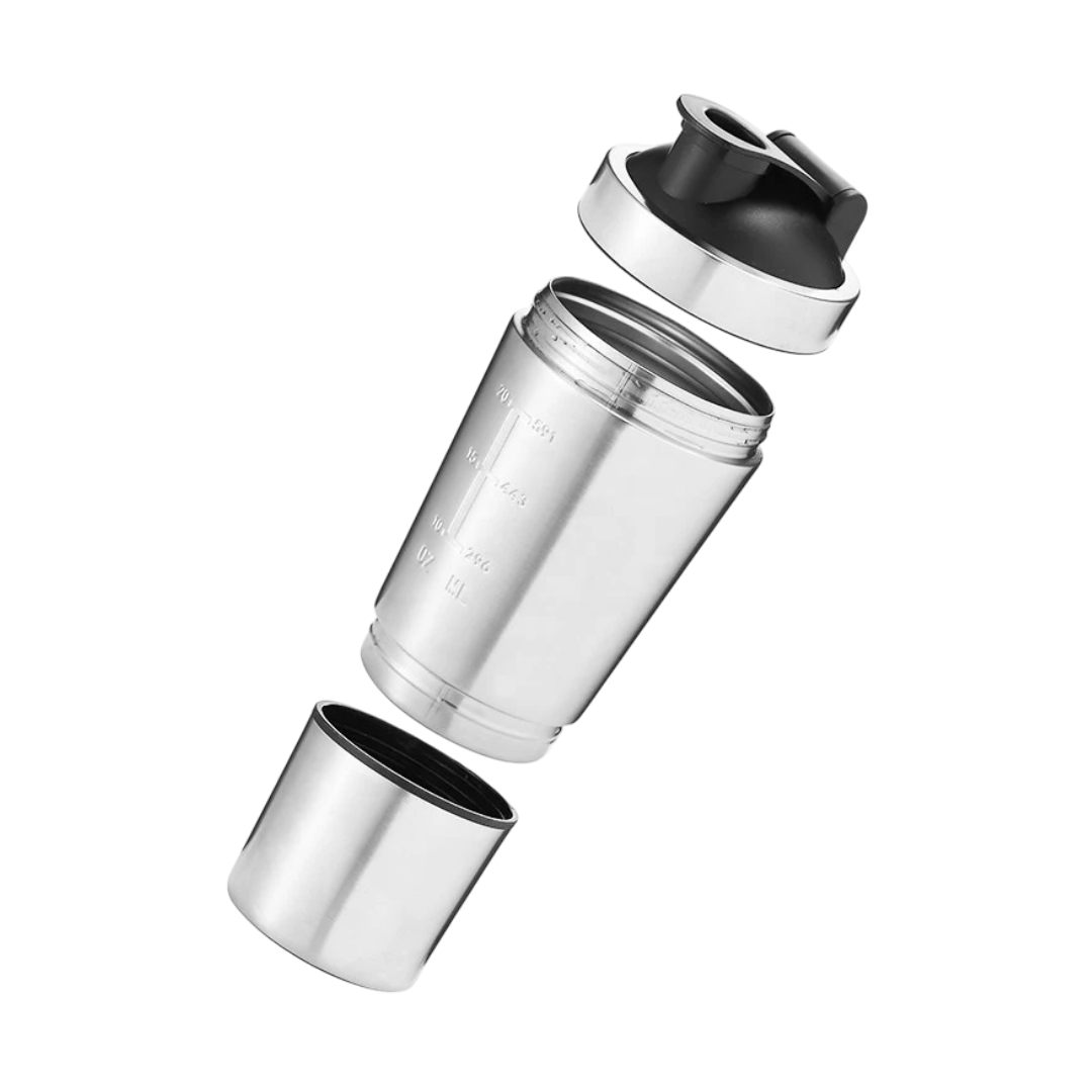 Shaker Inox 600ml - Mélange Parfait & Étanchéité Totale STEELFLOW   VENITHY