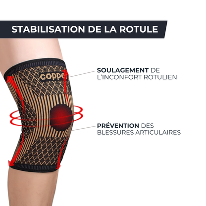 Genouillères - Stabilisation & Soutien Articulaire COPPERFORCE   VENITHY