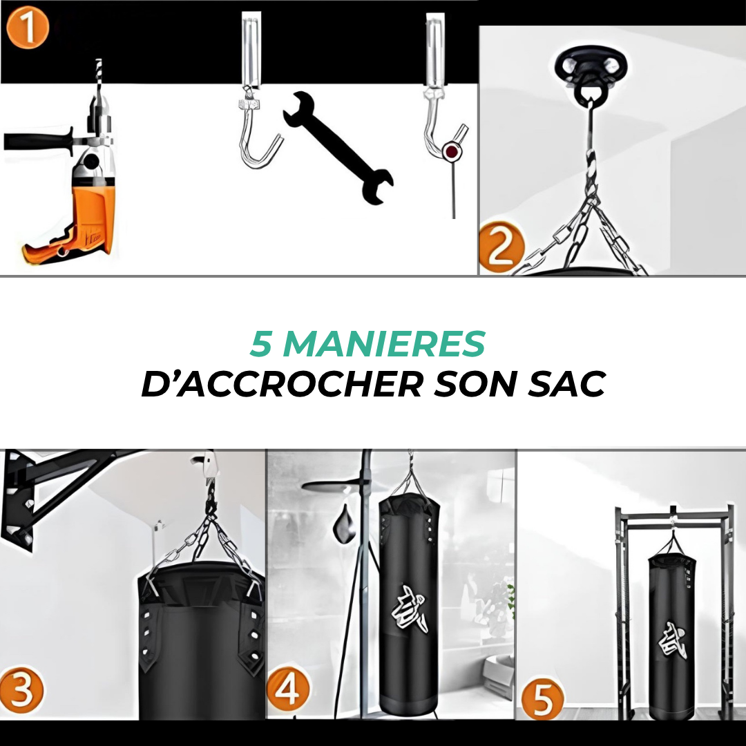 FAIT Sac de frappe sur pied LQL012™ – Stable, Résistant et Parfait pour l’Entraînement à Domicile VENITHY   VENITHY