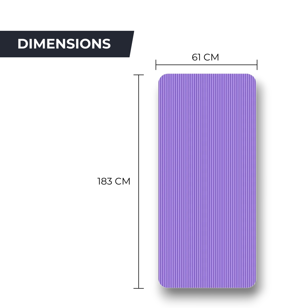 Tapis de Yoga - Confort Premium Antidérapant 10 mm Zenform   VENITHY