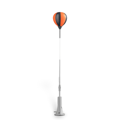 Ballon de réaction boxe - Hauteur réglable, ventouse stable et entraînement complet Reflex Pro  52.90 VENITHY Orange & Noir