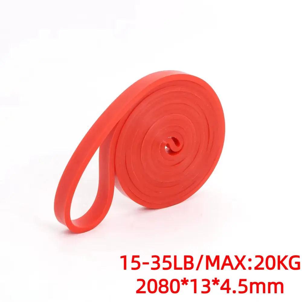 COPIE Bande élastique de résistance – Entraînement polyvalent PowerFlex  8.90 VENITHY Bande Rouge – Résistance Légère (15-35 lbs)