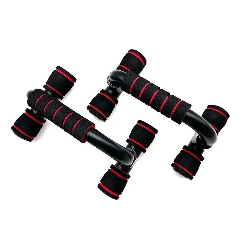 COPIE Barres de Pompes Antidérapantes PushMax™ – Poignées Ergonomiques pour Entraînement Musculaire PushMax  13.90 VENITHY Rouge