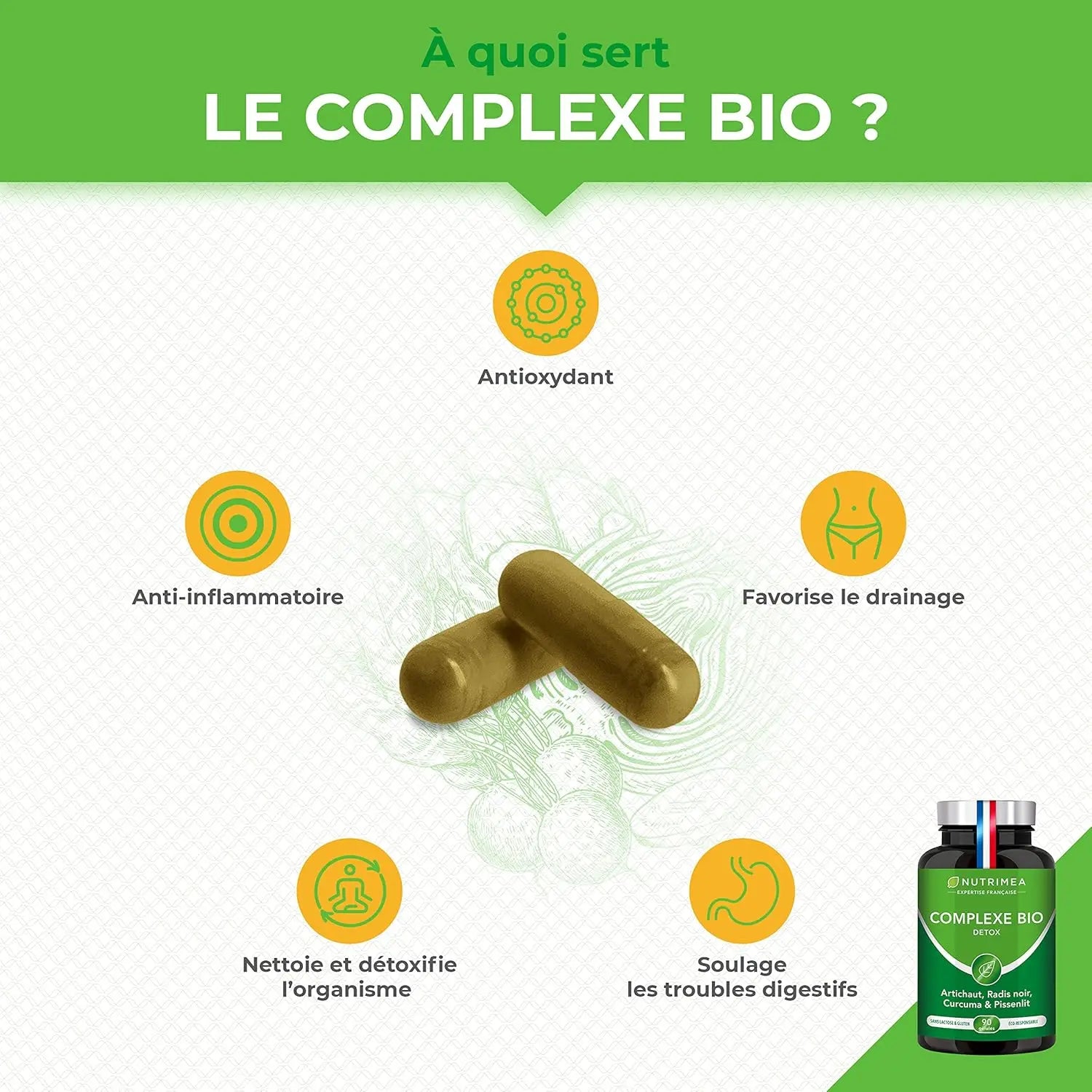 Complexe Détox Bio NUTRIMEA   VENITHY