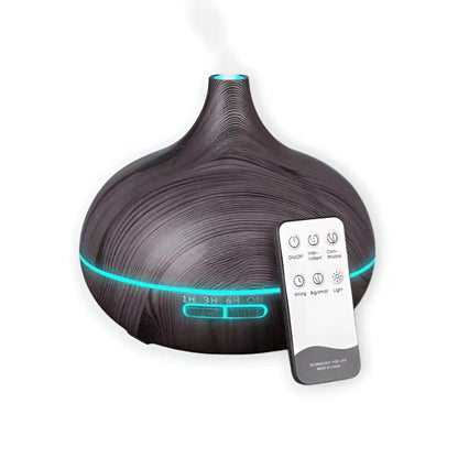COPIE Diffuseur d’Huiles Essentielles 500ml – Bois Naturel AROMA DIFFUSER  32.90 VENITHY Bois Foncé - 500 ml