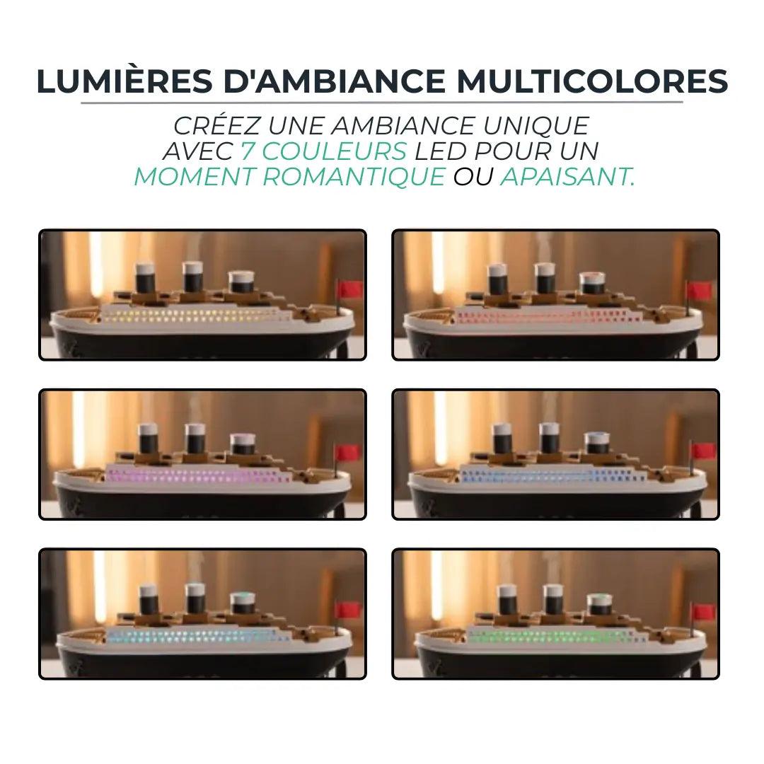 COPIE Diffuseur d’Huiles Essentielles - Titanic AROMA DIFFUSER   VENITHY
