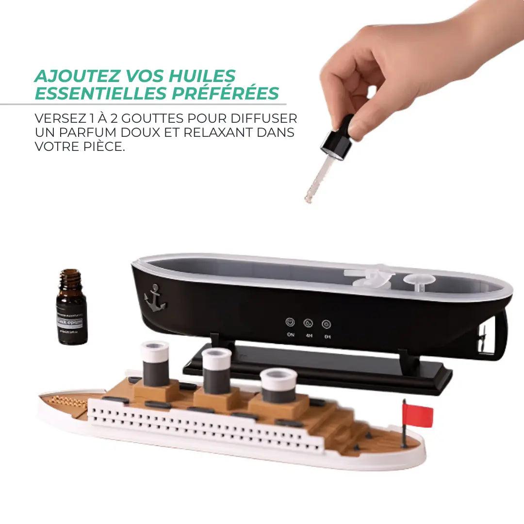 COPIE Diffuseur d’Huiles Essentielles - Titanic AROMA DIFFUSER   VENITHY