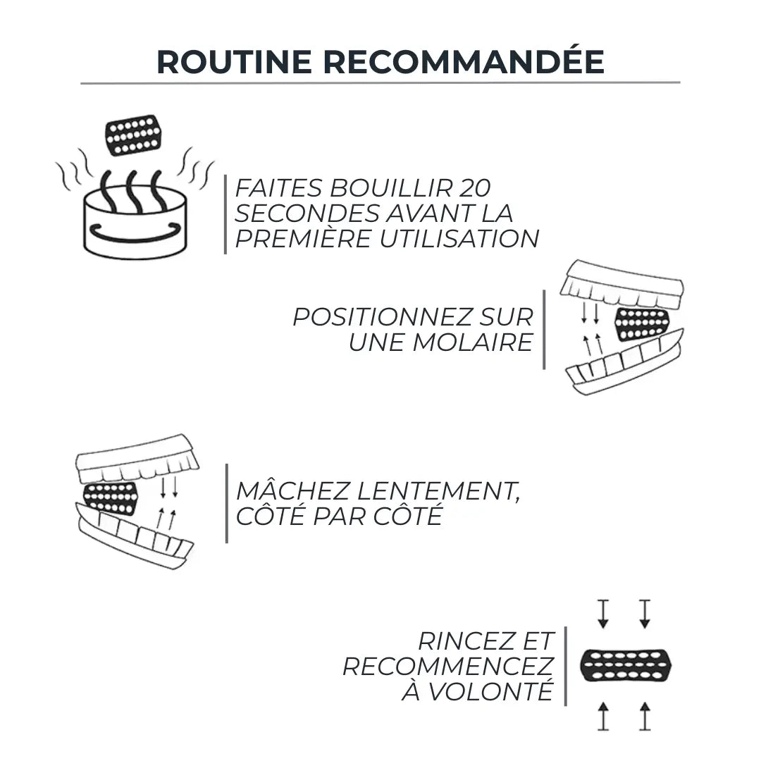 Entraîneur de Mâchoire en Silicone – Raffermissement du Visage & Jawline Sculptée MSCULEA   VENITHY