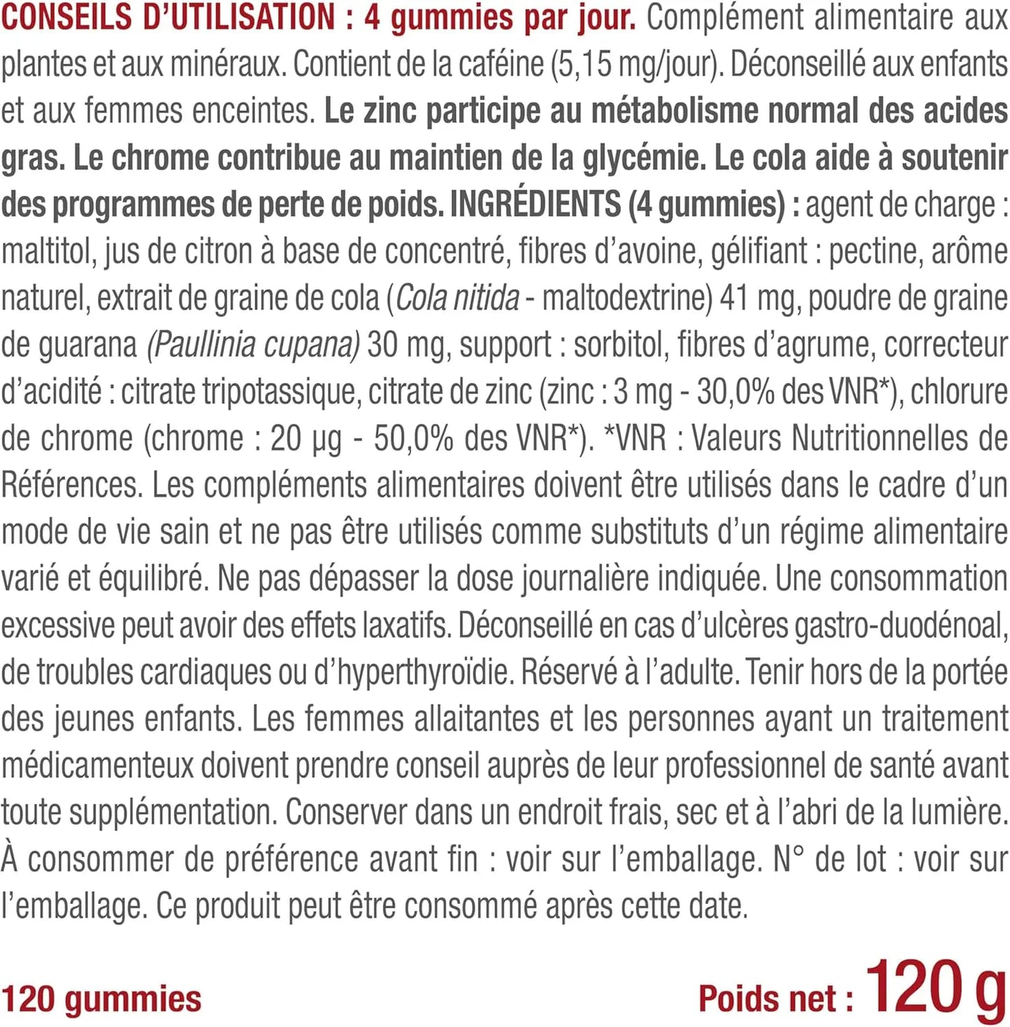 Gummies Minceur NUTRIMEA   VENITHY