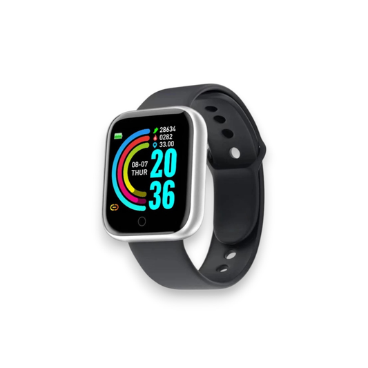 Montre connectée femme - Suivi Santé, Cardio, Sommeil & Notifications Intelligentes LYSSEN  19.90 VENITHY Noir