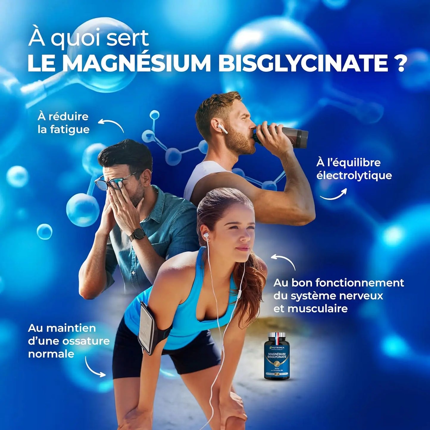 Magnésium Bisglycinate NUTRIMEA   VENITHY