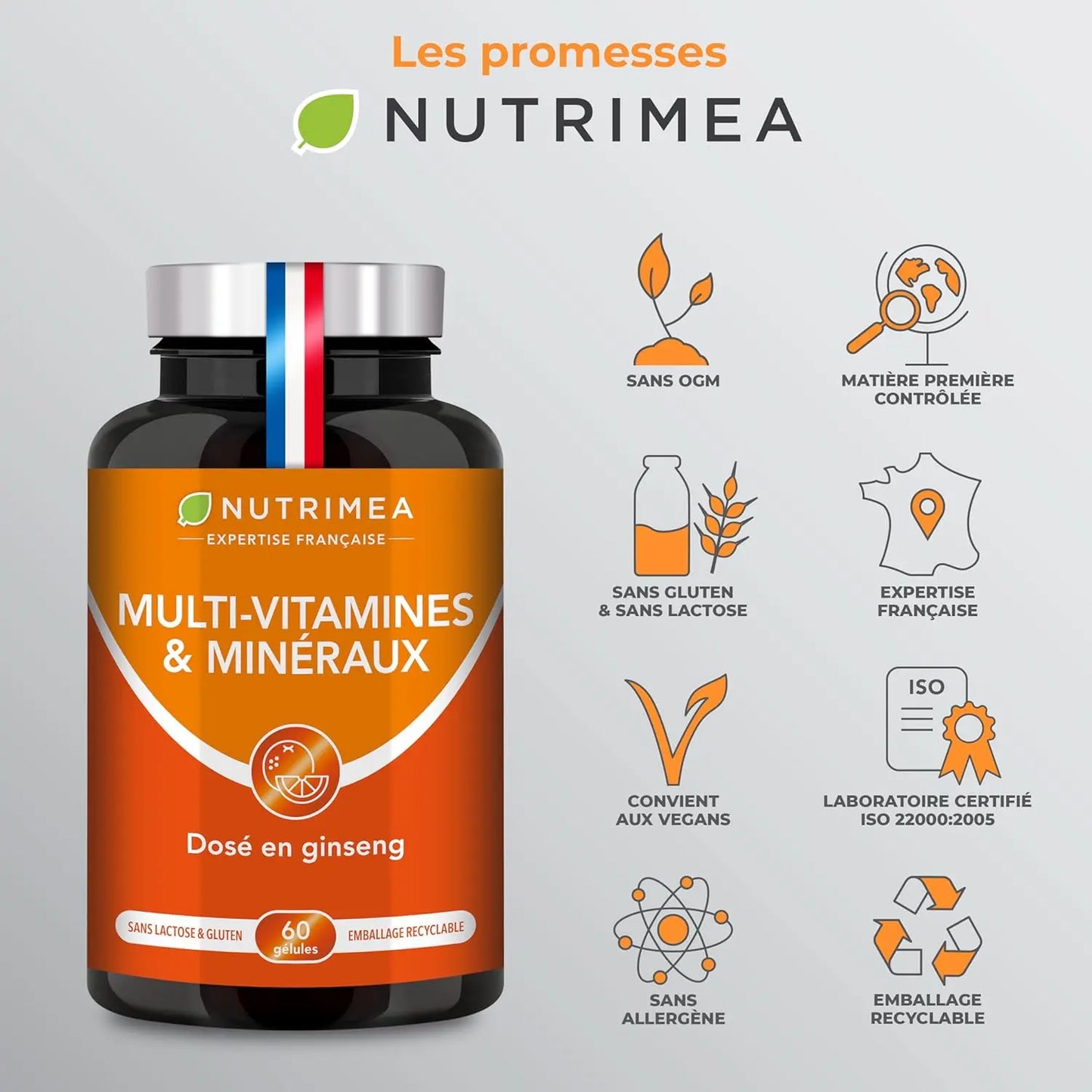 Multivitamines et Minéraux NUTRIMEA   VENITHY