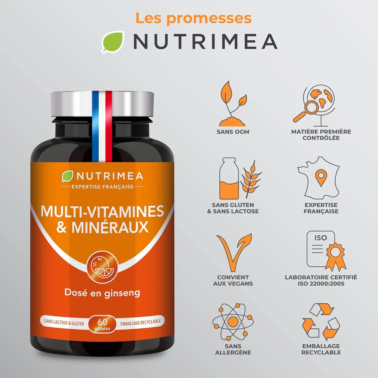 Multivitamines et Minéraux NUTRIMEA   VENITHY