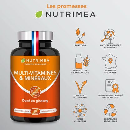 Multivitamines et Minéraux NUTRIMEA   VENITHY