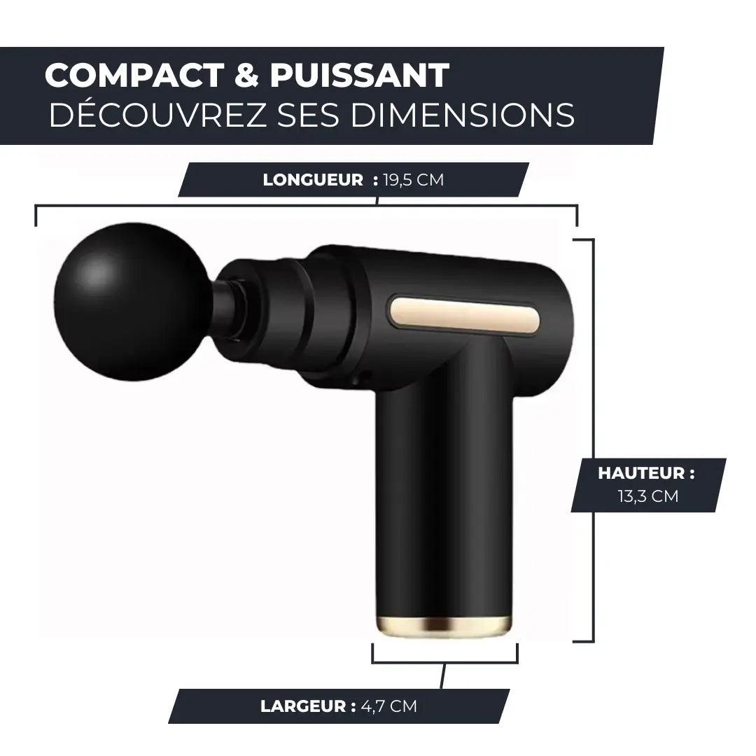 COPIE Pistolet de Massage Musculaire Profond – Relaxation et Récupération Optimale MYORELIEF   VENITHY