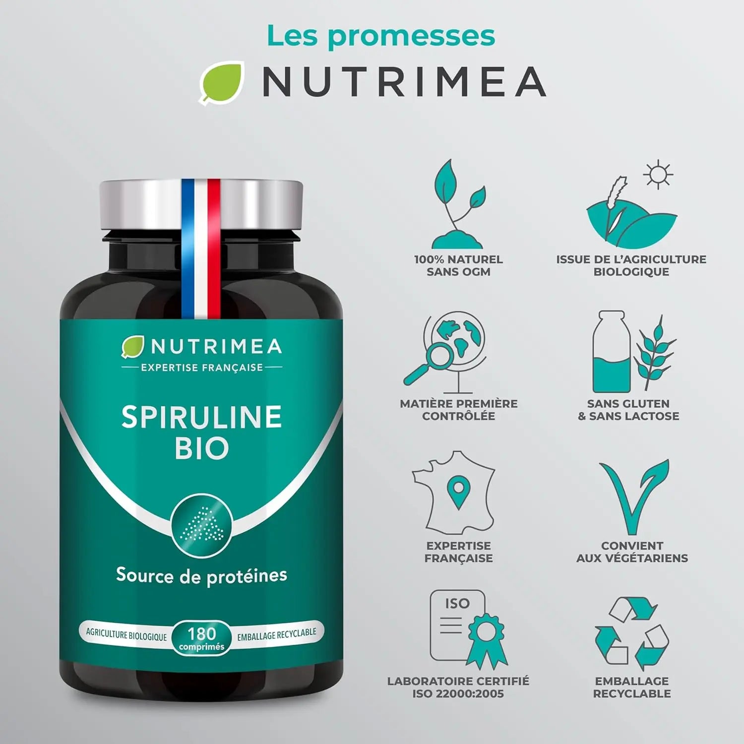 Spiruline Bio NUTRIMEA   VENITHY