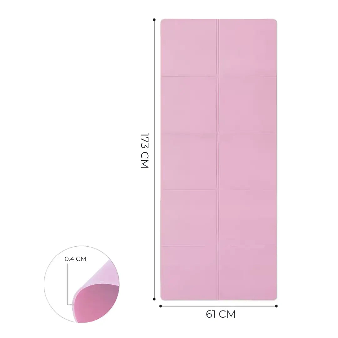 COPIE Tapis de Yoga Pliable 4mm Antidérapant – 173x60cm VENITHY   VENITHY