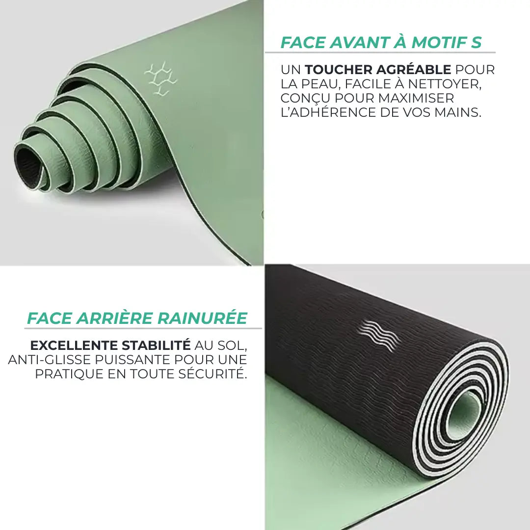 COPIE Tapis de Yoga Premium - 183x61cm, 6mm VENITHY   VENITHY