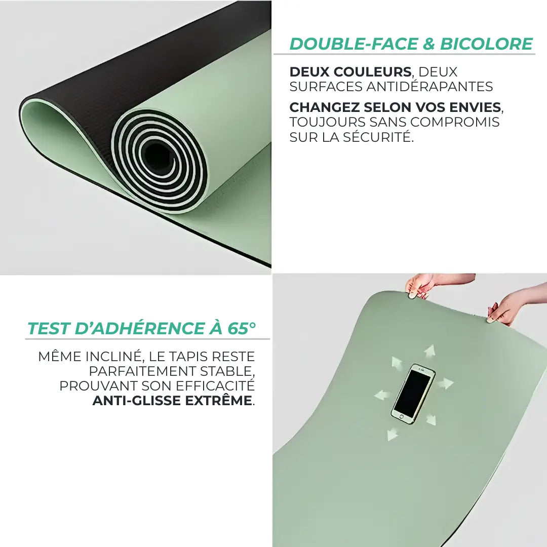 COPIE Tapis de Yoga Premium - 183x61cm, 6mm VENITHY   VENITHY