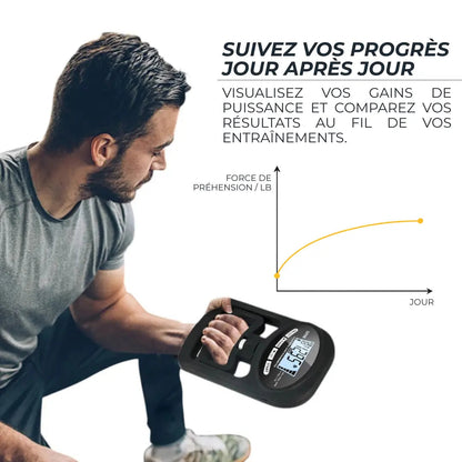Testeur de Force de Préhension Digital – Dynamomètre 120 kg Haute Précision VENITHY   VENITHY