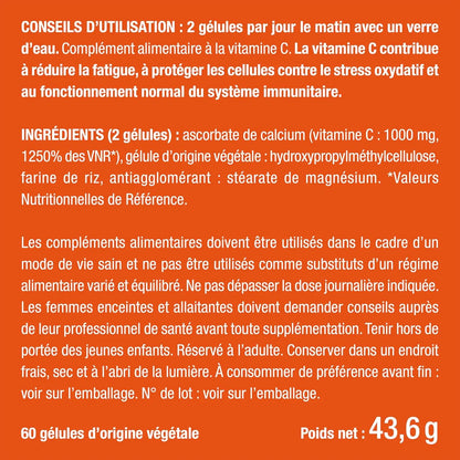Vitamine C 1000 mg NUTRIMEA   VENITHY