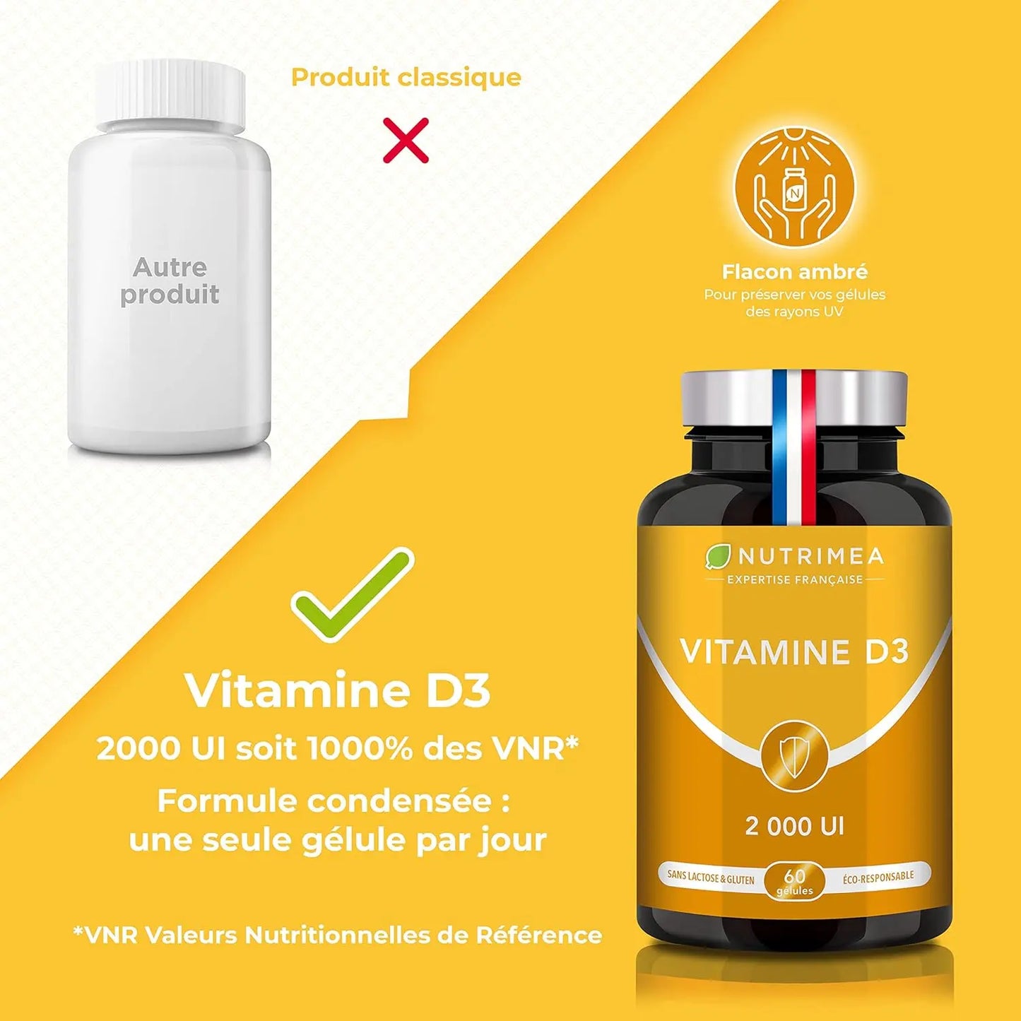 Vitamine D3 2000 UI NUTRIMEA   VENITHY