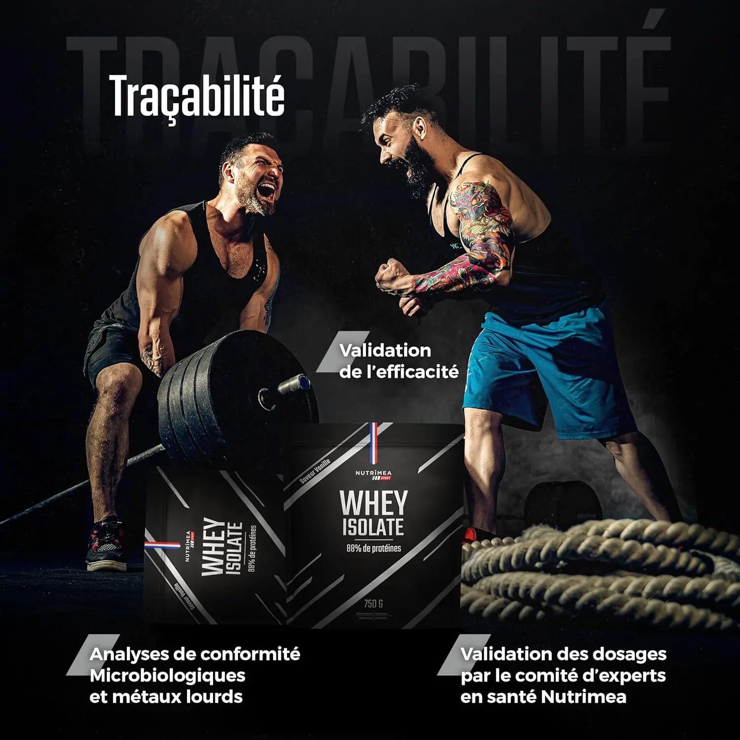 Whey Isolate Native - Protéines Premium 88 % NUTRIMEA   VENITHY