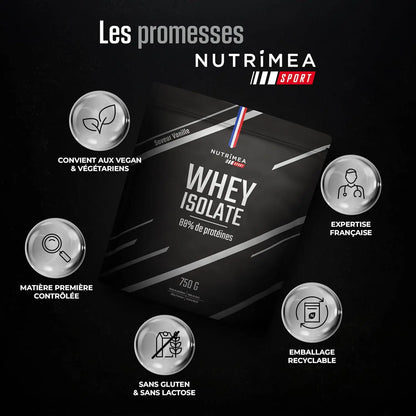 Whey Isolate Native - Protéines Premium 88 % NUTRIMEA   VENITHY