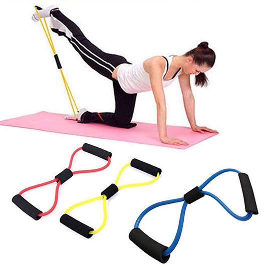 FlexCore™ – Bande Élastique en 8 pour Musculation, Stretching et Renforcement Ciblé à la Maison